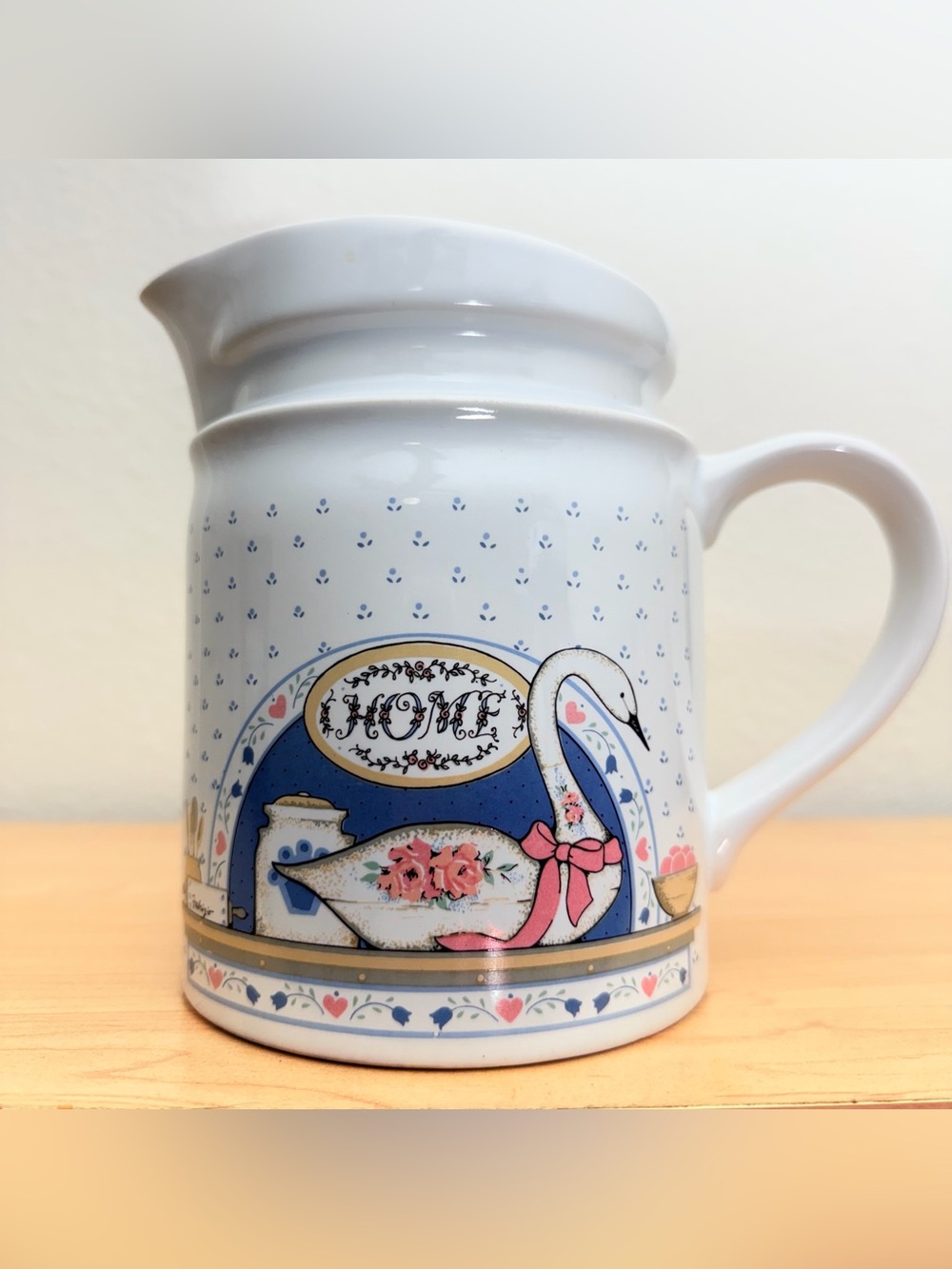 Swan Home Collection Decorative Pitcher By Upland Silver & Cutlery Co 1980’s